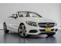 designo Diamond White Metallic 2018 Mercedes-Benz C 300 Cabriolet Exterior