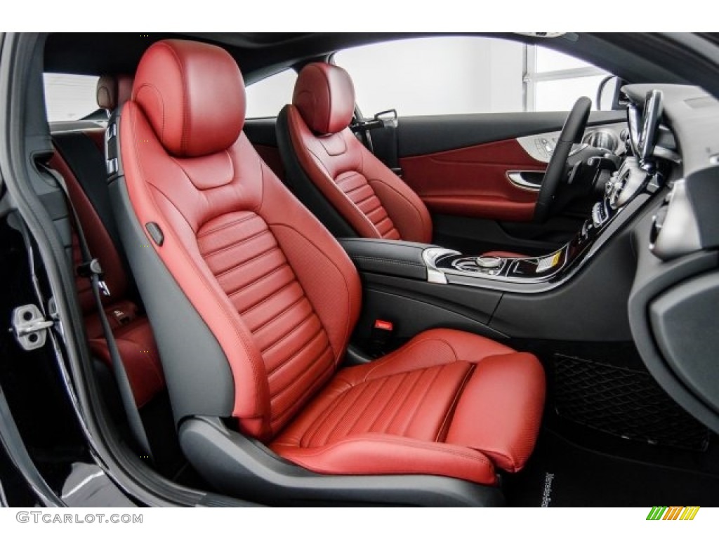 Cranberry Red/Black Interior 2018 Mercedes-Benz C 300 Coupe Photo #122656049