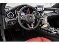 Cranberry Red/Black Dashboard Photo for 2018 Mercedes-Benz C #122656115