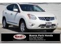 2013 Pearl White Nissan Rogue S  photo #1