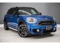 Island Blue Metallic 2018 Mini Countryman Cooper S Exterior