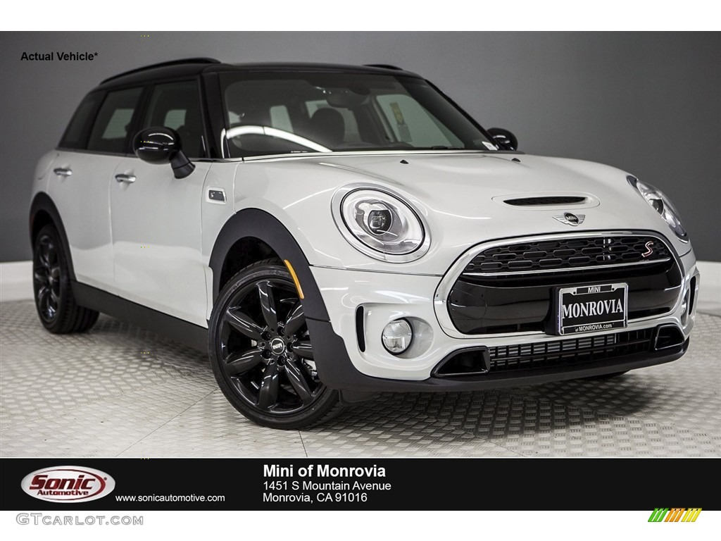 2018 Clubman Cooper S - White Silver Metallic / Carbon Black photo #1