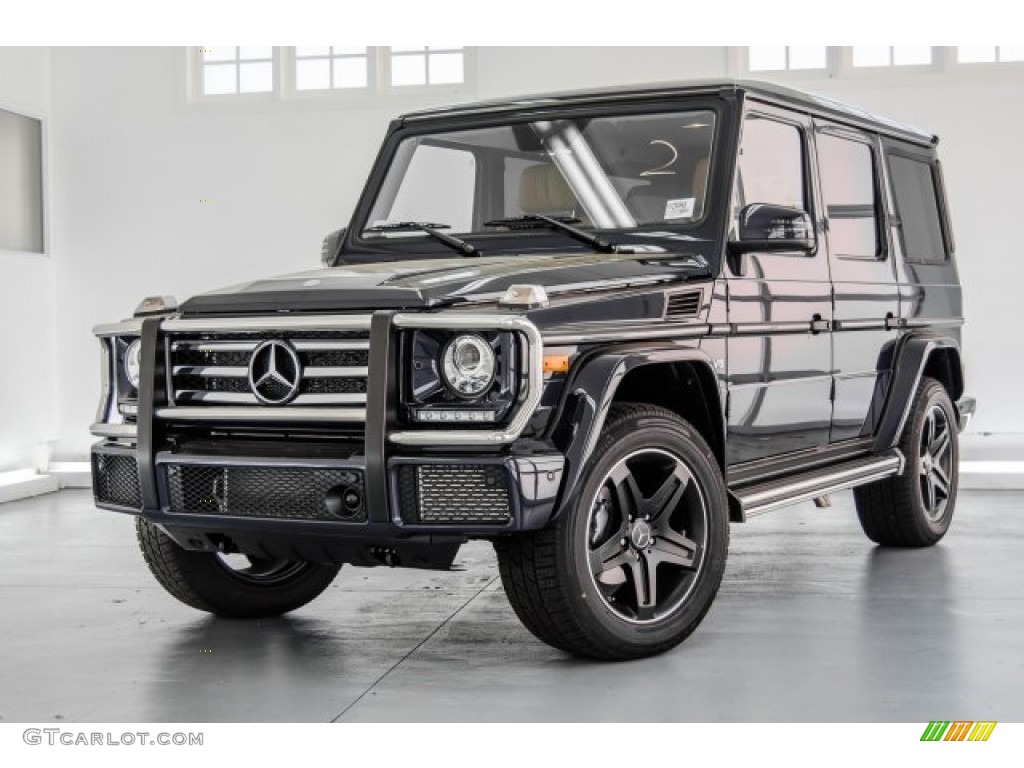 2017 G 550 - Capri Blue Metallic / designo Light Brown photo #15