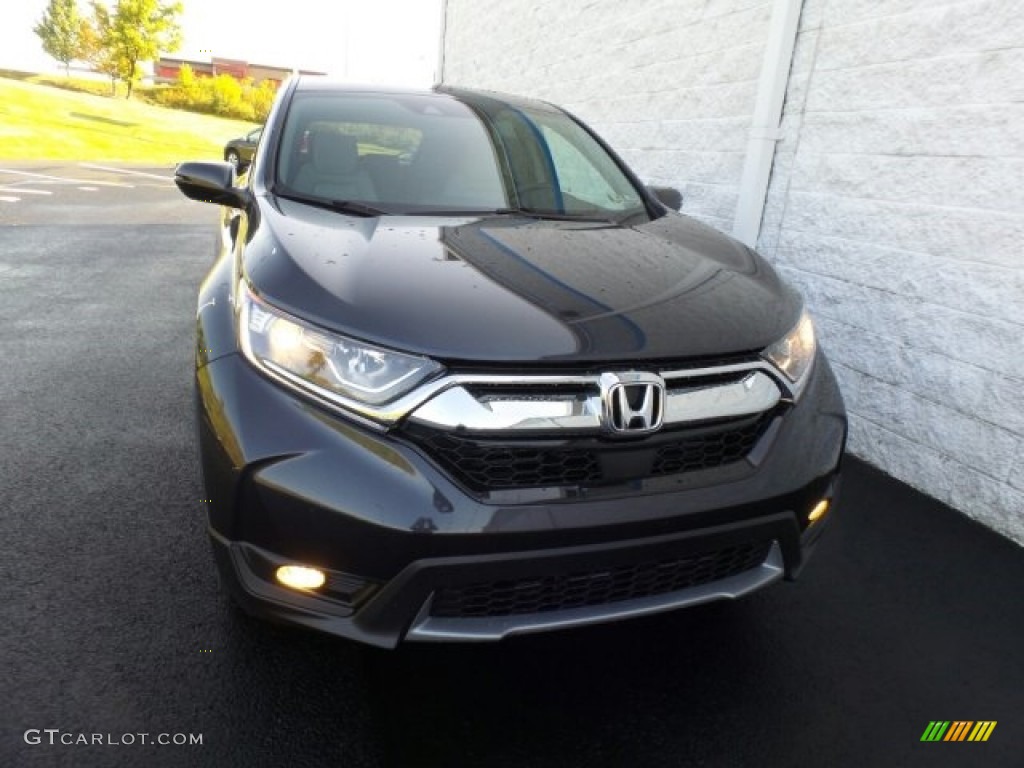 2017 CR-V EX AWD - Gunmetal Metallic / Gray photo #4