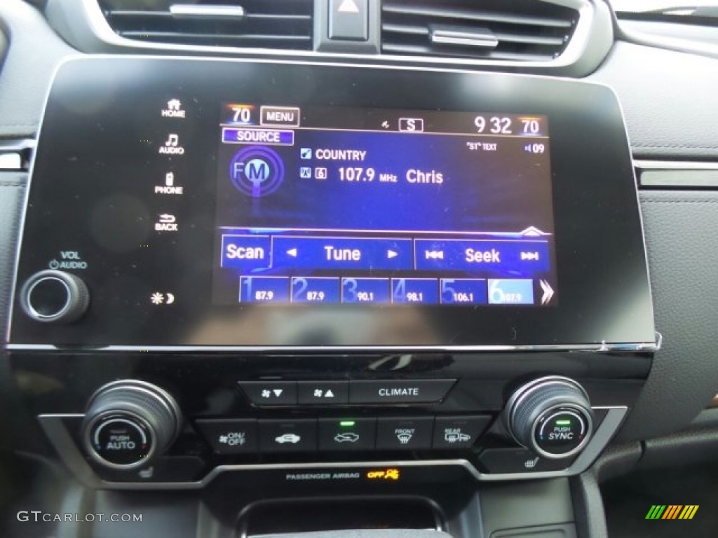2017 CR-V EX AWD - Gunmetal Metallic / Gray photo #22
