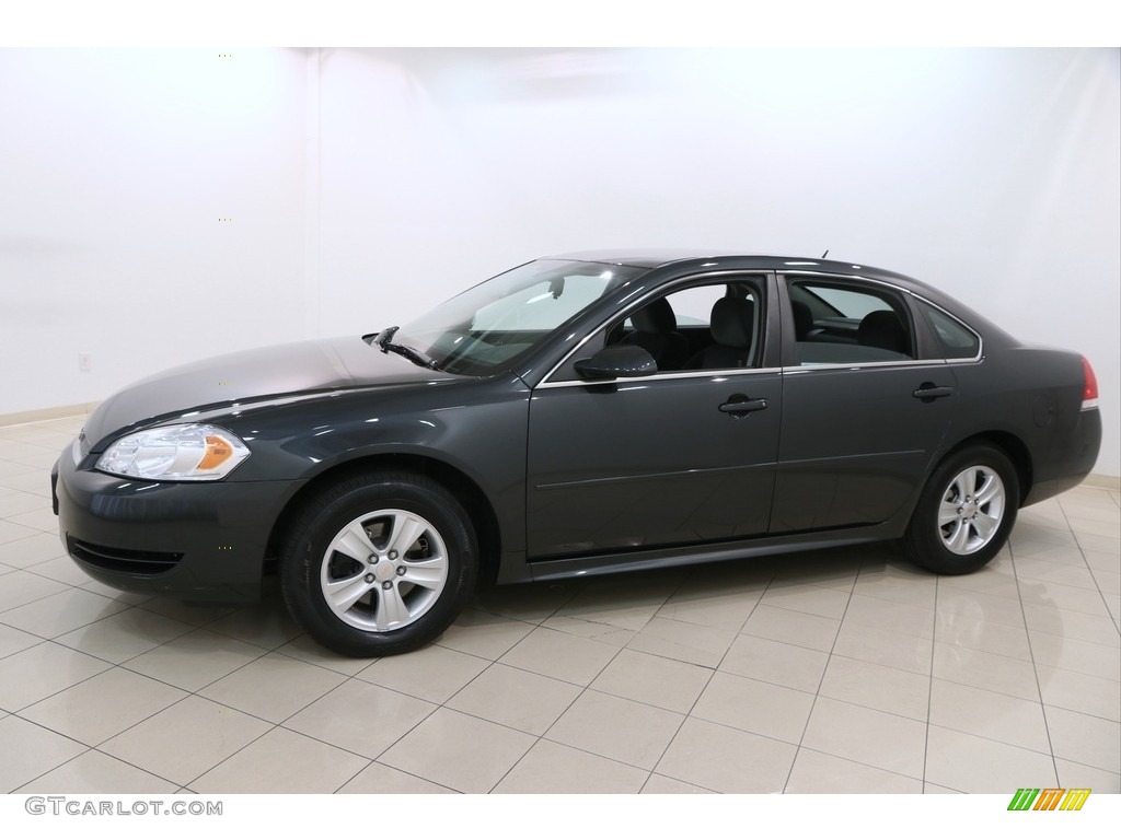 2012 Impala LS - Ashen Gray Metallic / Ebony photo #3