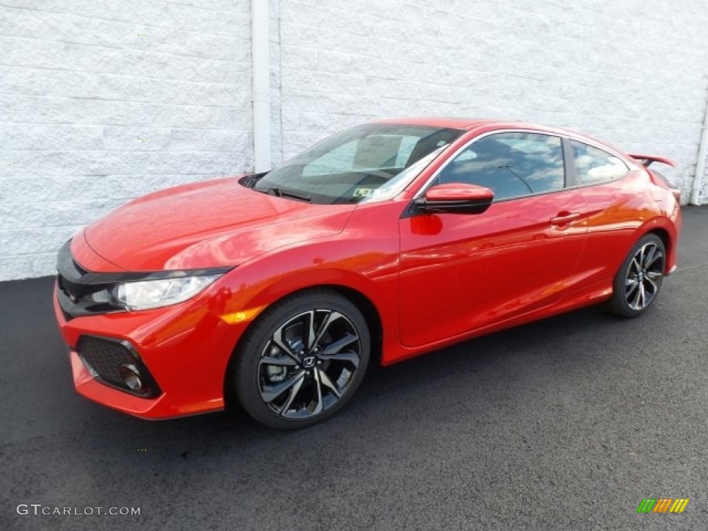 Rallye Red 2017 Honda Civic Si Coupe Exterior Photo #122659523