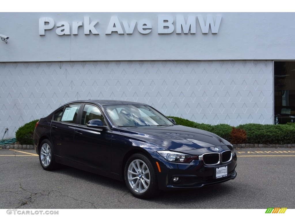 2017 3 Series 320i xDrive Sedan - Imperial Blue Metallic / Venetian Beige/Black photo #1