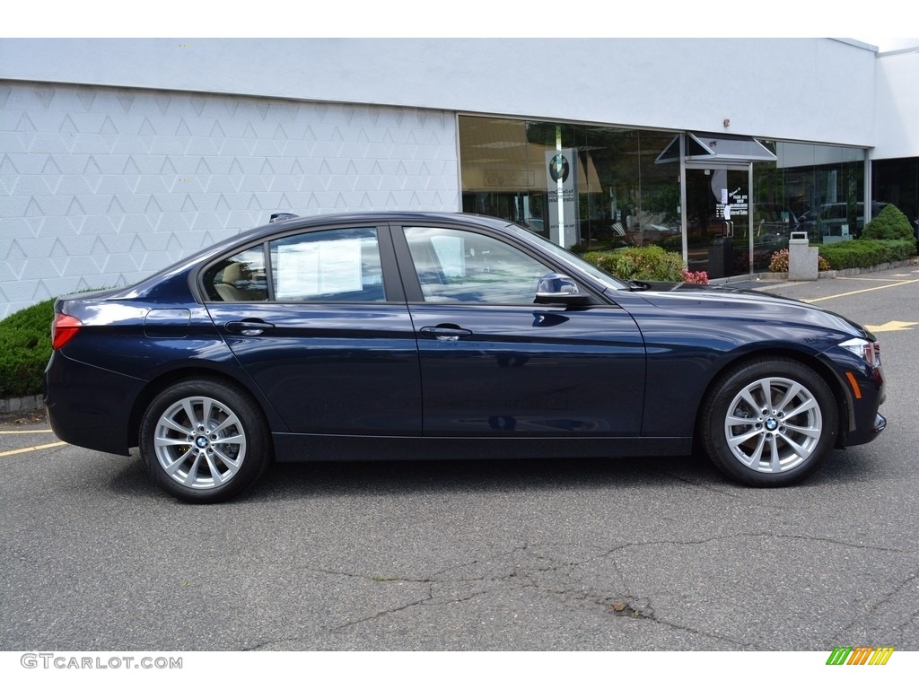 2017 3 Series 320i xDrive Sedan - Imperial Blue Metallic / Venetian Beige/Black photo #2