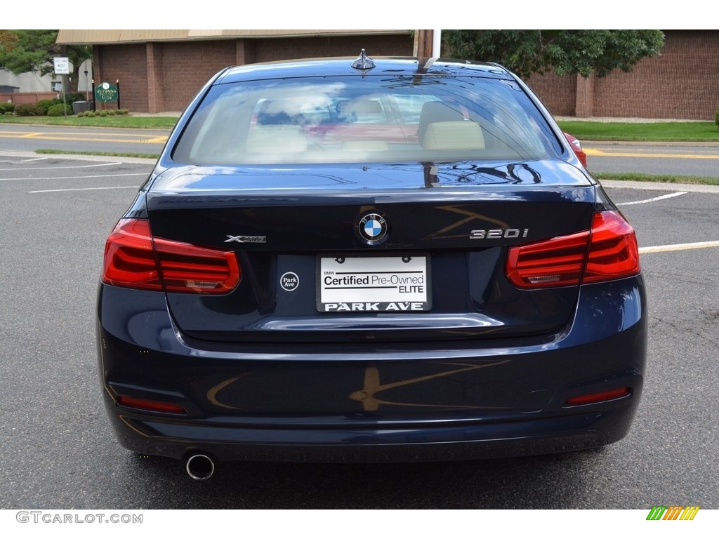2017 3 Series 320i xDrive Sedan - Imperial Blue Metallic / Venetian Beige/Black photo #4