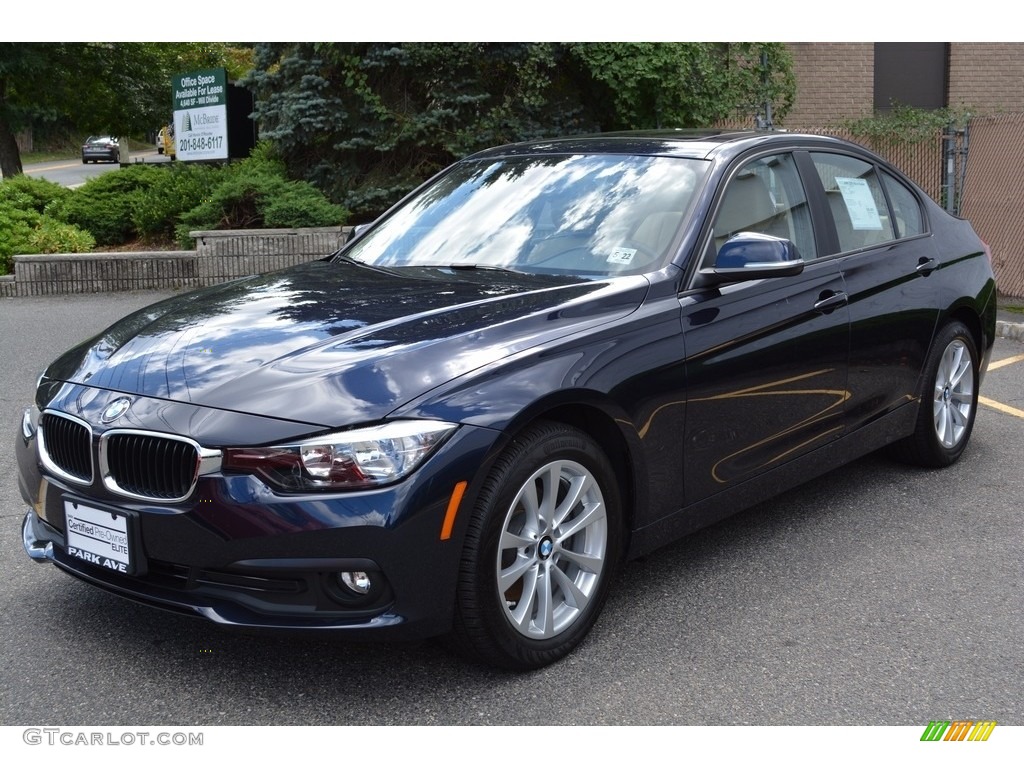 2017 3 Series 320i xDrive Sedan - Imperial Blue Metallic / Venetian Beige/Black photo #6