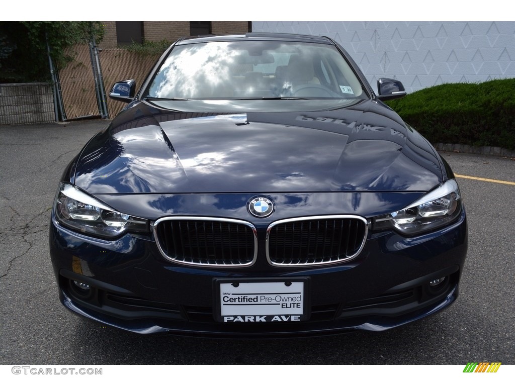2017 3 Series 320i xDrive Sedan - Imperial Blue Metallic / Venetian Beige/Black photo #7