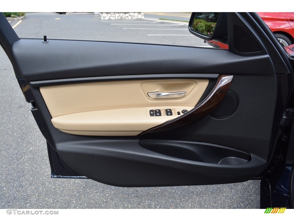 2017 3 Series 320i xDrive Sedan - Imperial Blue Metallic / Venetian Beige/Black photo #8