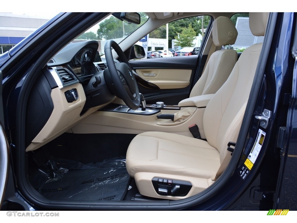 2017 3 Series 320i xDrive Sedan - Imperial Blue Metallic / Venetian Beige/Black photo #11