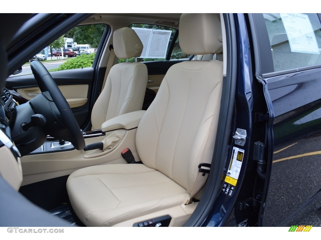 2017 3 Series 320i xDrive Sedan - Imperial Blue Metallic / Venetian Beige/Black photo #13