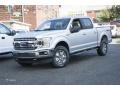 2018 Ingot Silver Ford F150 XLT SuperCrew 4x4  photo #1