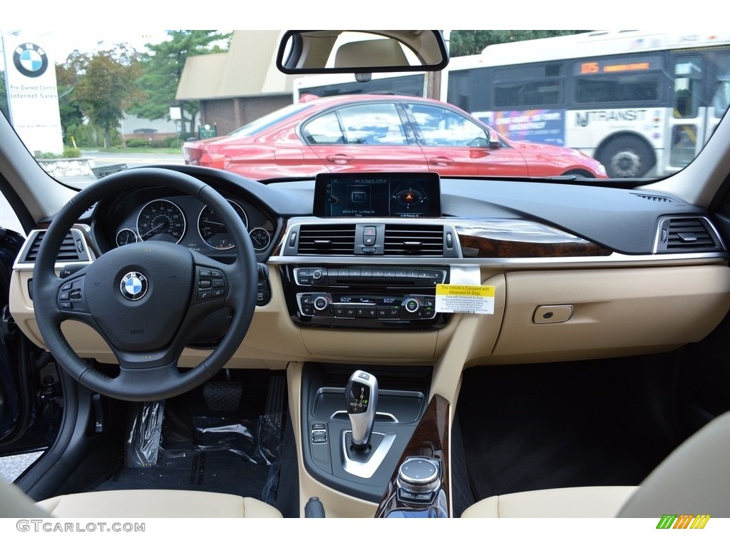 2017 3 Series 320i xDrive Sedan - Imperial Blue Metallic / Venetian Beige/Black photo #15