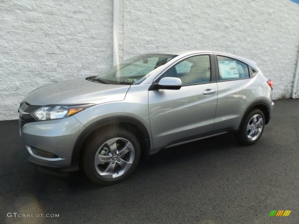 Lunar Silver Metallic 2018 Honda HR-V LX AWD Exterior Photo #122660639