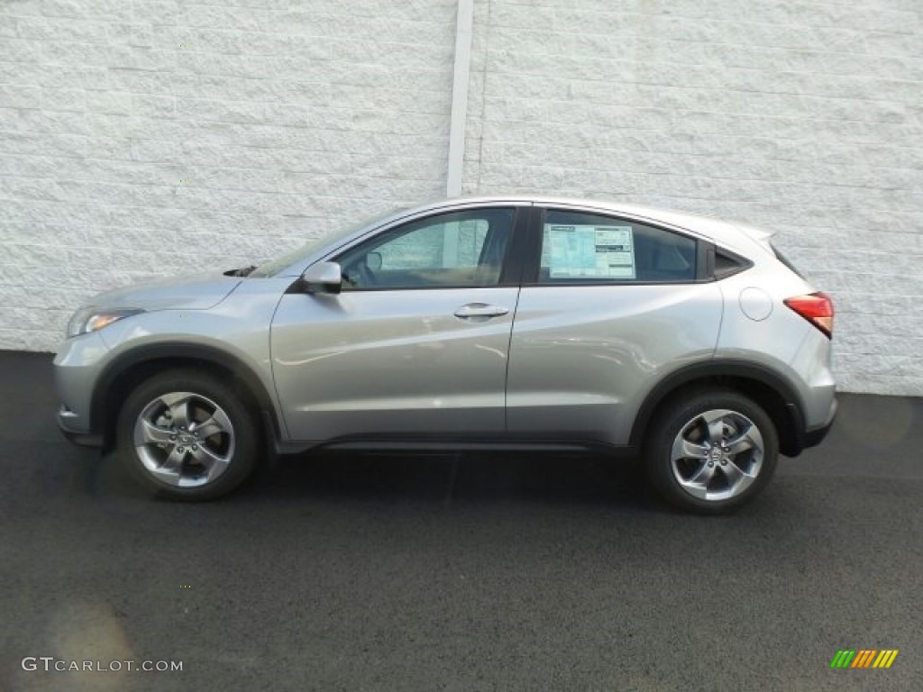 Lunar Silver Metallic 2018 Honda HR-V LX AWD Exterior Photo #122660655