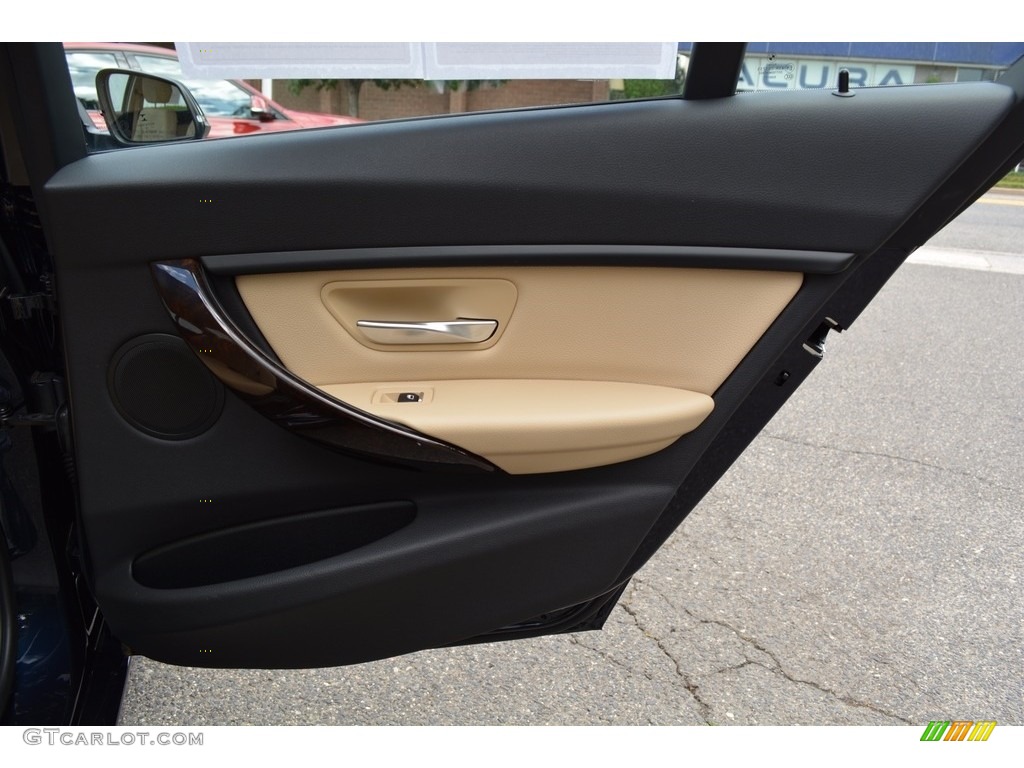 2017 3 Series 320i xDrive Sedan - Imperial Blue Metallic / Venetian Beige/Black photo #24