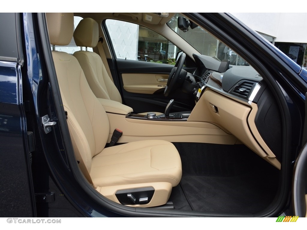 2017 3 Series 320i xDrive Sedan - Imperial Blue Metallic / Venetian Beige/Black photo #28