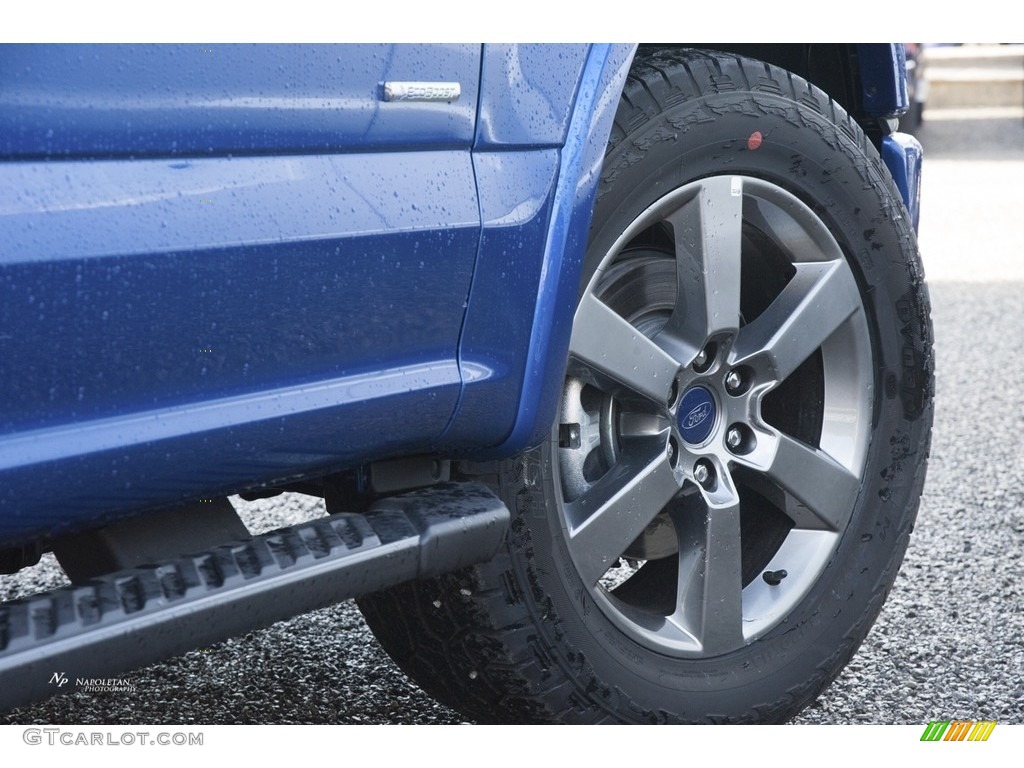 2017 F150 XLT SuperCrew 4x4 - Lightning Blue / Black photo #5