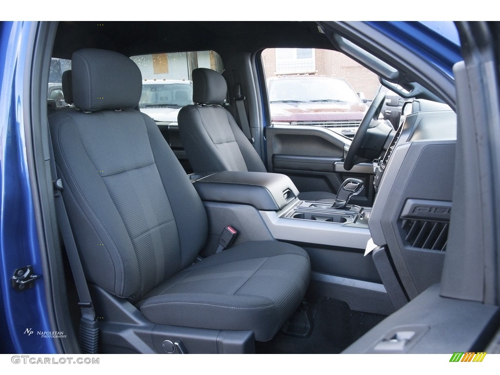 2017 F150 XLT SuperCrew 4x4 - Lightning Blue / Black photo #10