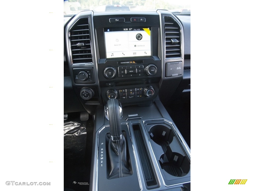 2017 F150 XLT SuperCrew 4x4 - Lightning Blue / Black photo #12