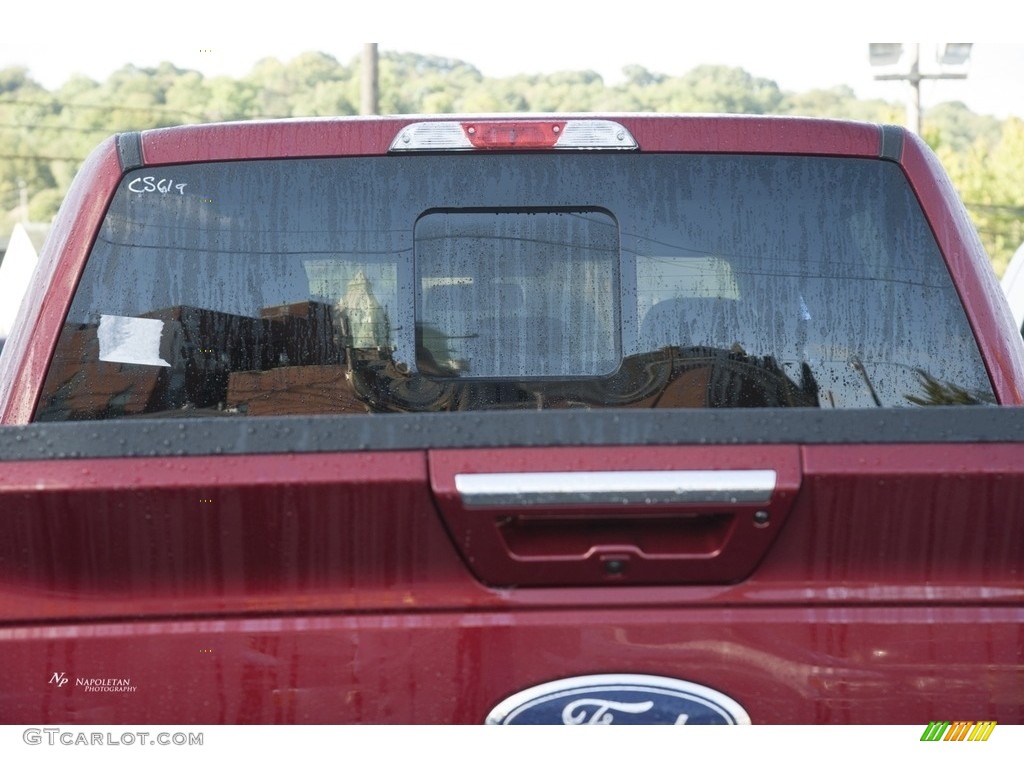 2017 F150 Lariat SuperCrew 4X4 - Ruby Red / Black photo #3