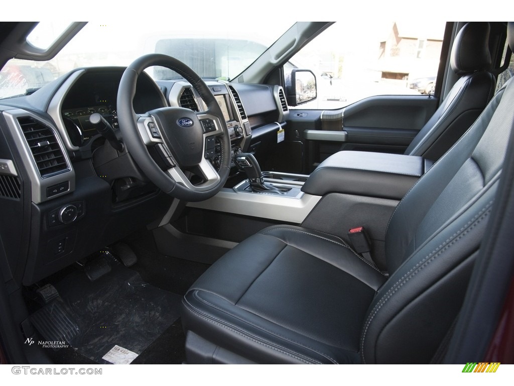 2017 F150 Lariat SuperCrew 4X4 - Ruby Red / Black photo #9
