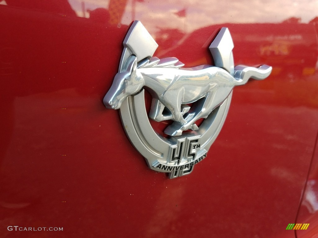 2009 Mustang V6 Coupe - Dark Candy Apple Red / Medium Parchment photo #4