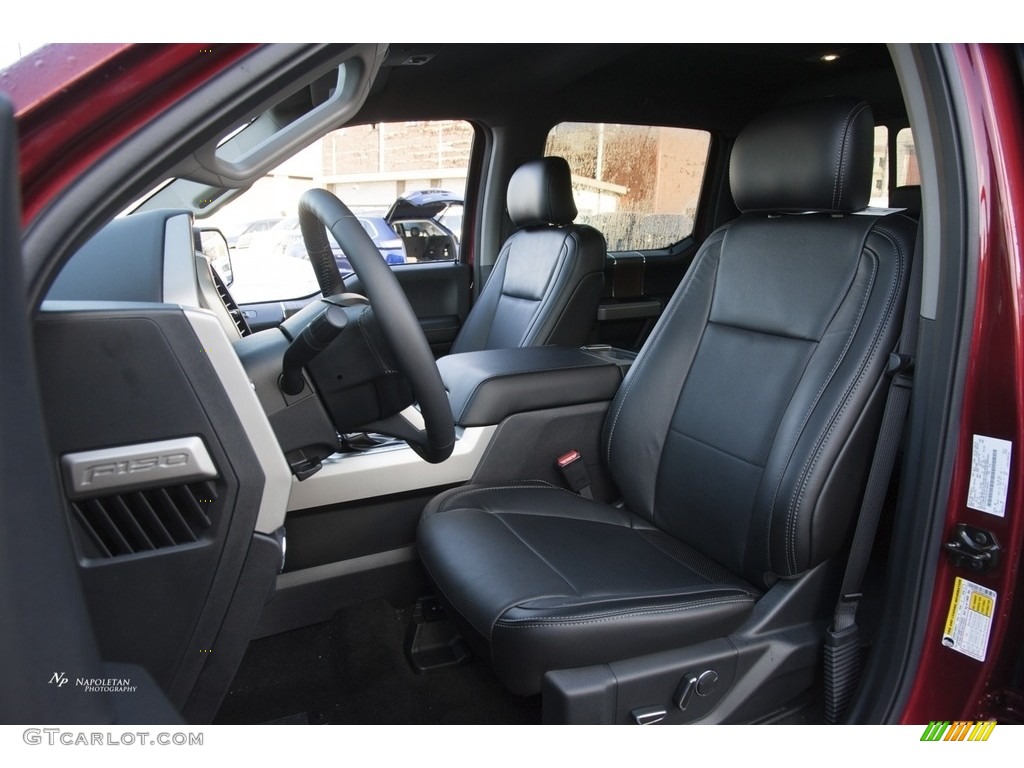 2017 F150 Lariat SuperCrew 4X4 - Ruby Red / Black photo #10
