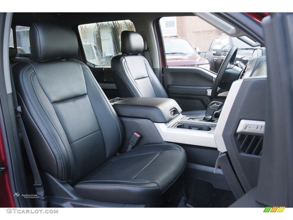 2017 F150 Lariat SuperCrew 4X4 - Ruby Red / Black photo #11