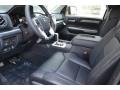 Black 2018 Toyota Tundra Platinum CrewMax 4x4 Interior Color