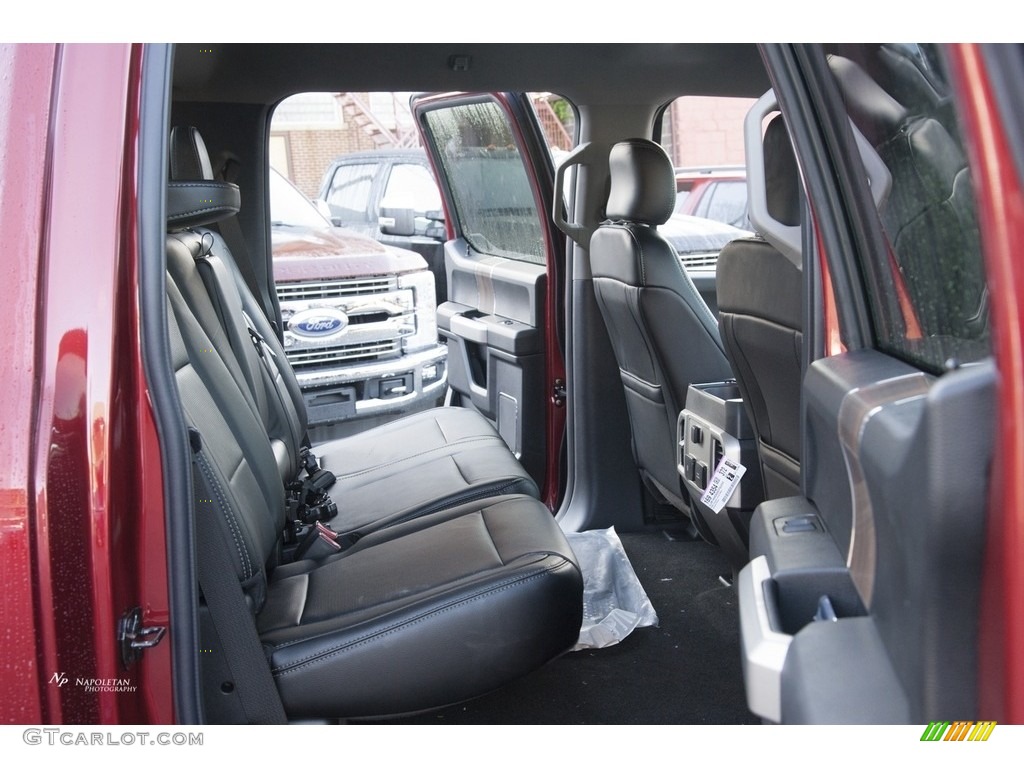 2017 F150 Lariat SuperCrew 4X4 - Ruby Red / Black photo #13