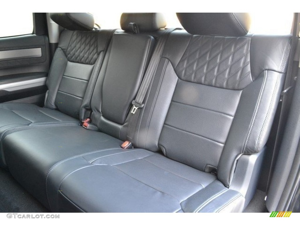 2018 Toyota Tundra Platinum CrewMax 4x4 Rear Seat Photo #122661861