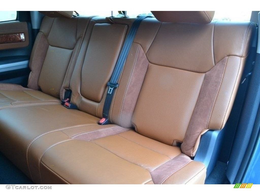 2018 Toyota Tundra 1794 Edition CrewMax 4x4 Rear Seat Photo #122662016