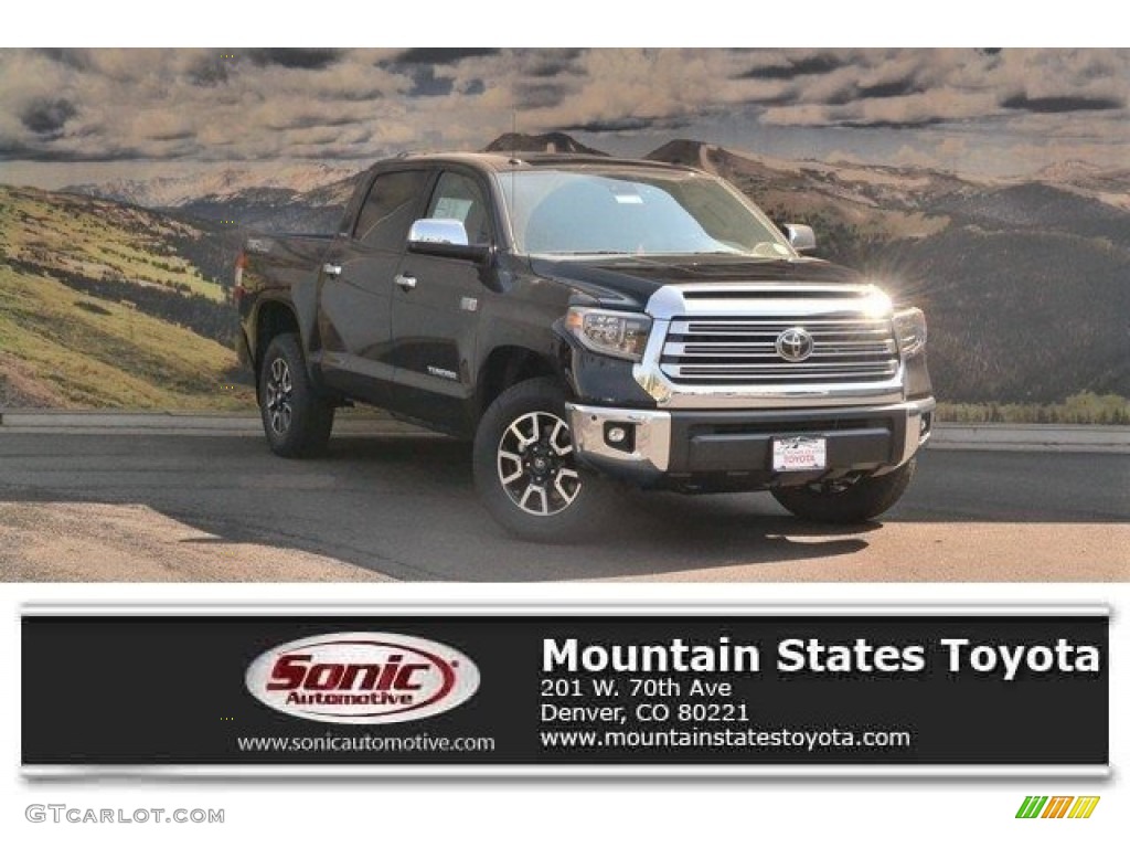 Midnight Black Metallic Toyota Tundra