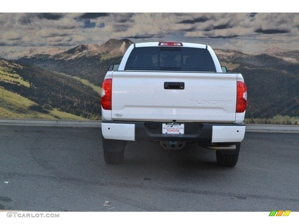2018 Tundra Limited Double Cab 4x4 - Super White / Graphite photo #4