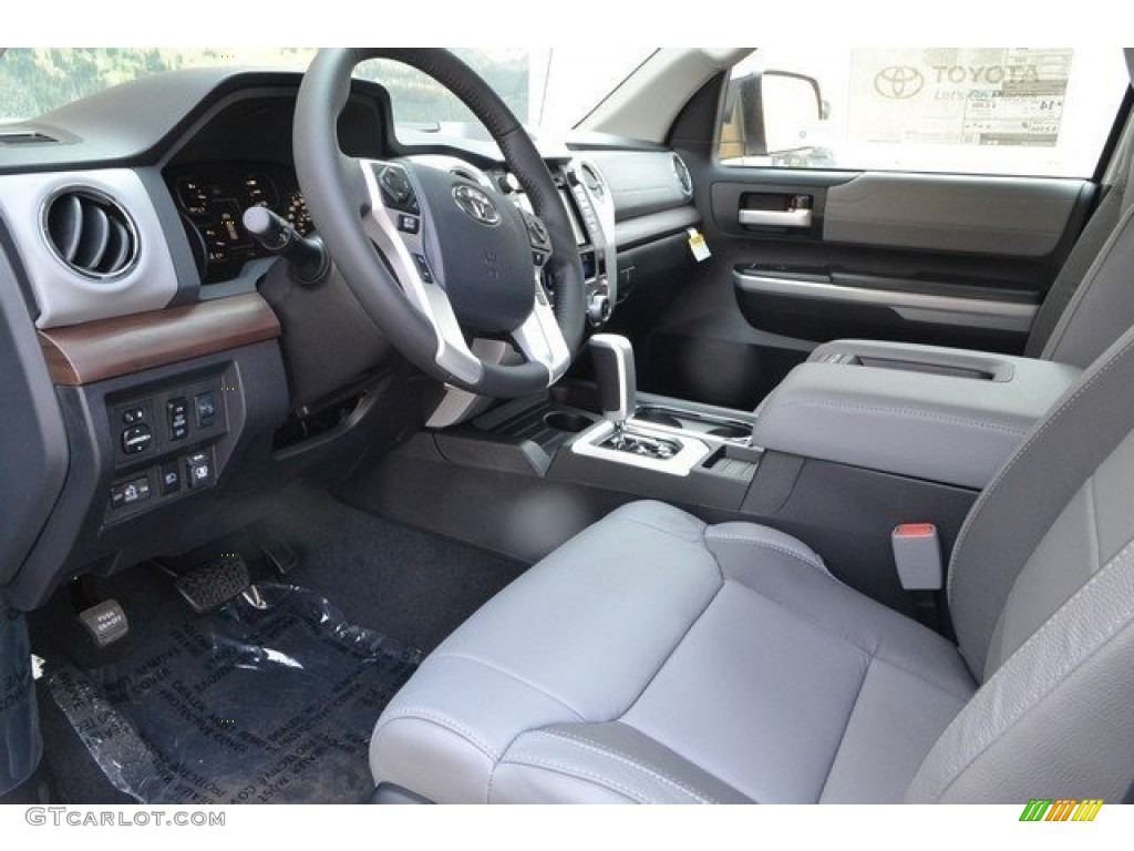 Graphite Interior 2018 Toyota Tundra Limited Double Cab 4x4 Photo #122663417