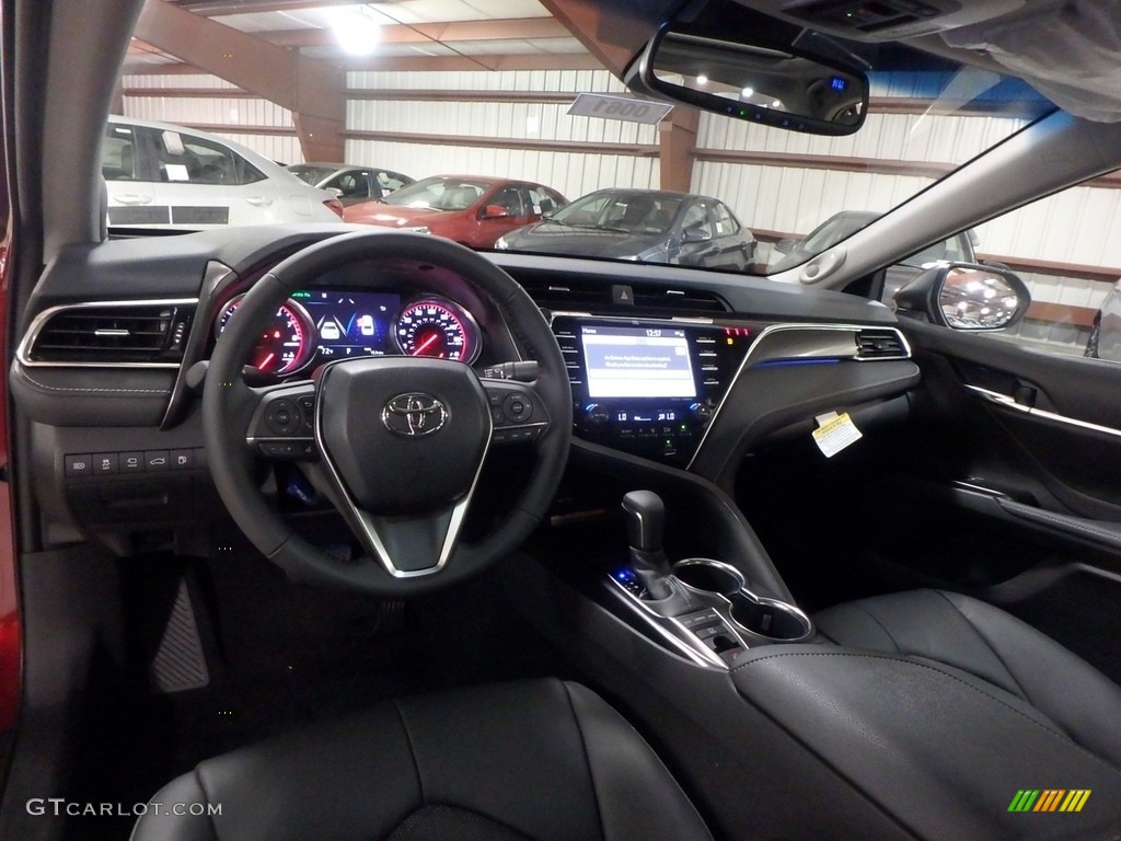 2018 Camry XSE V6 - Ruby Flare Pearl / Black photo #8