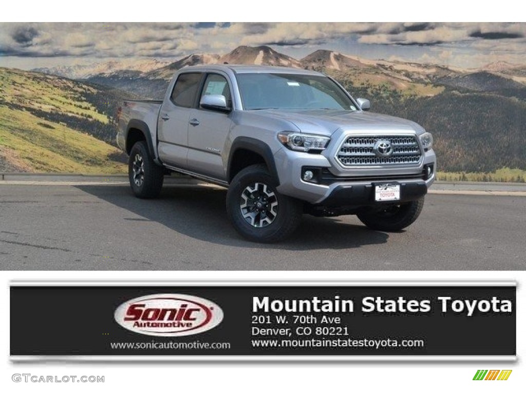 Silver Sky Metallic Toyota Tacoma