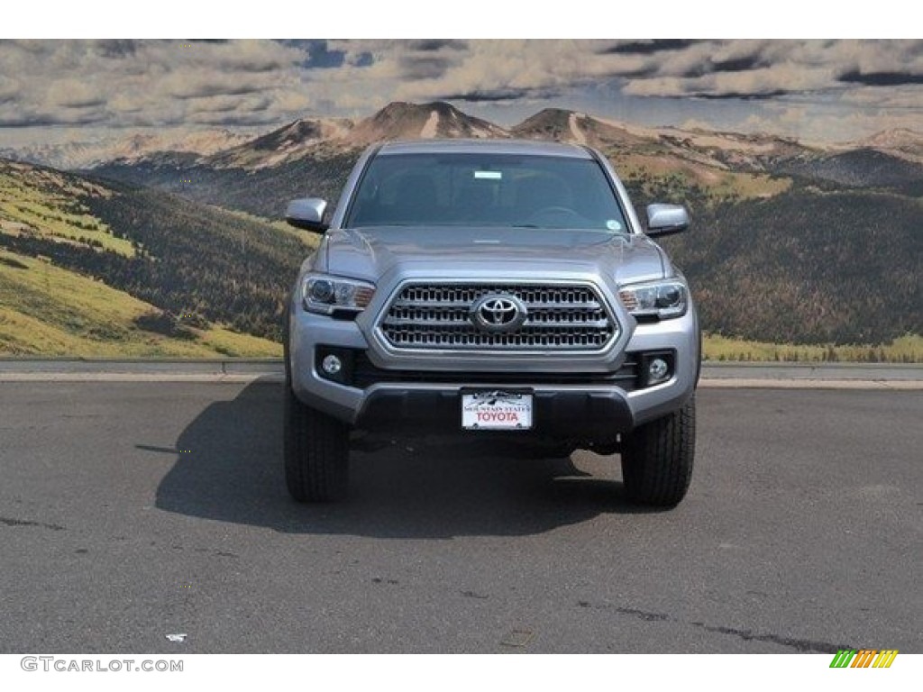 2017 Tacoma TRD Off Road Double Cab 4x4 - Silver Sky Metallic / TRD Graphite photo #2