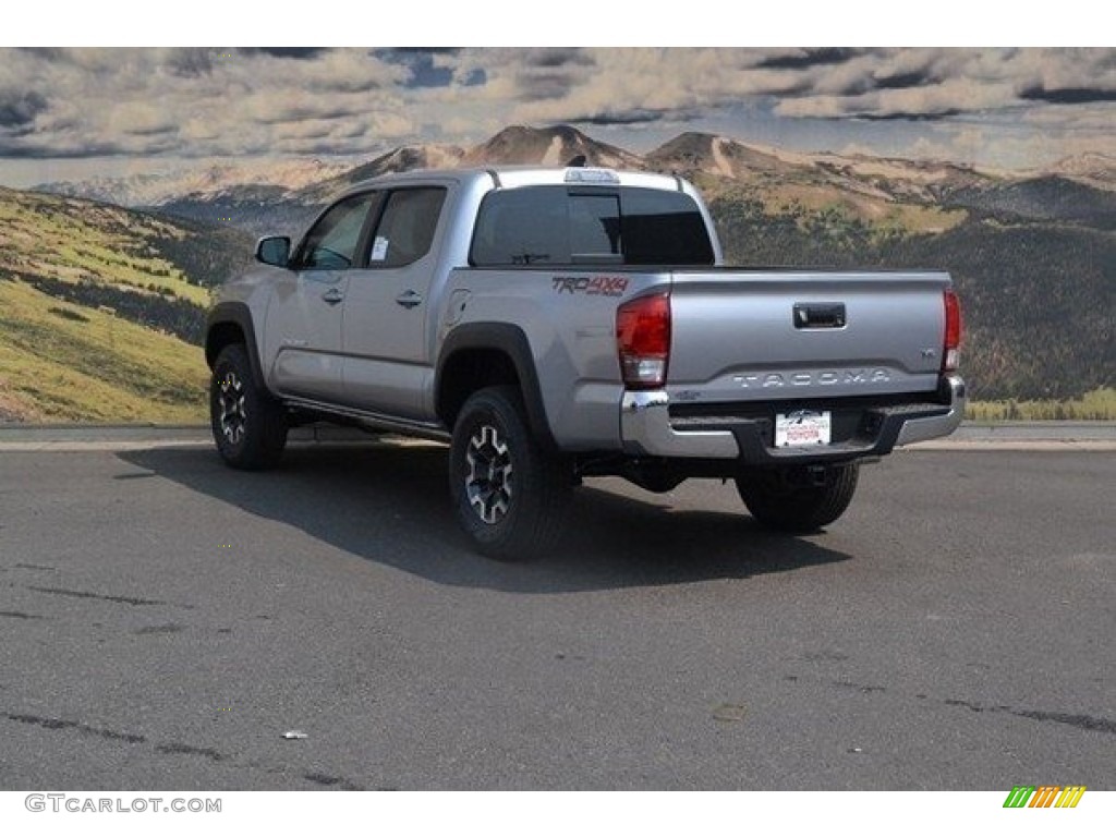 2017 Tacoma TRD Off Road Double Cab 4x4 - Silver Sky Metallic / TRD Graphite photo #3