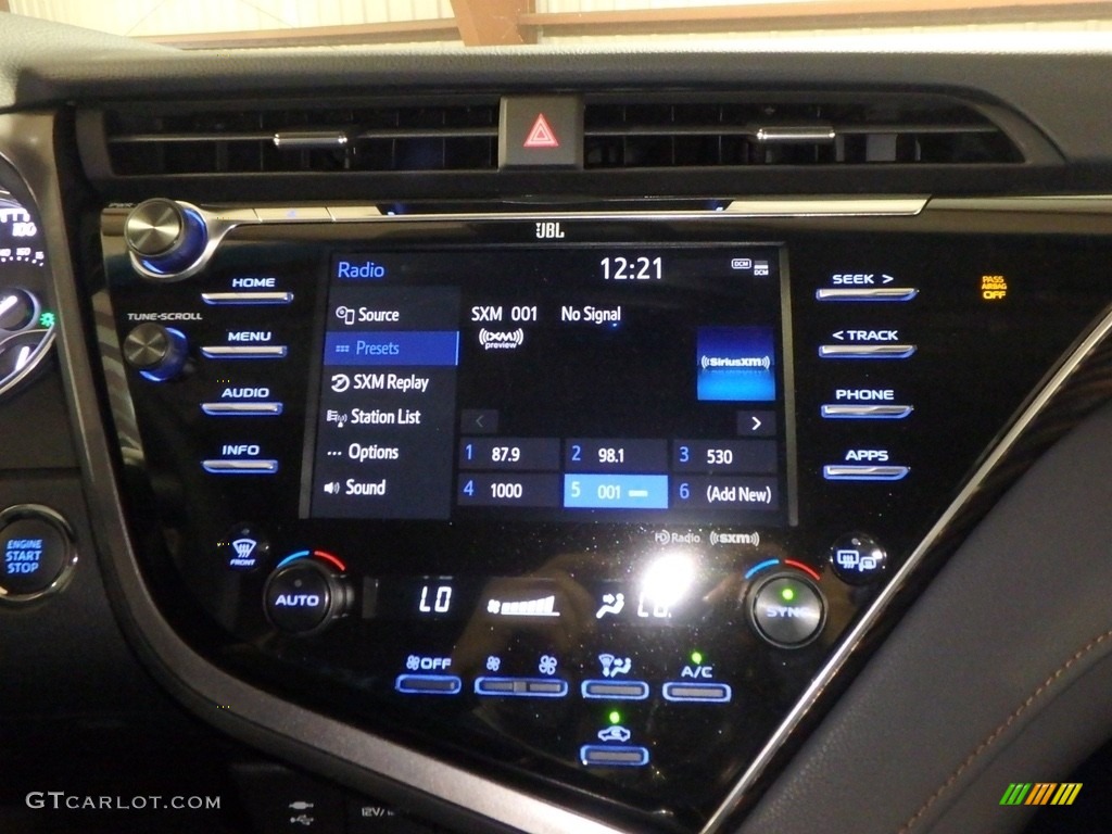 2018 Camry XLE - Predawn Gray Mica / Black photo #12