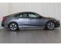 2017 Modern Steel Metallic Honda Civic LX Sedan  photo #3