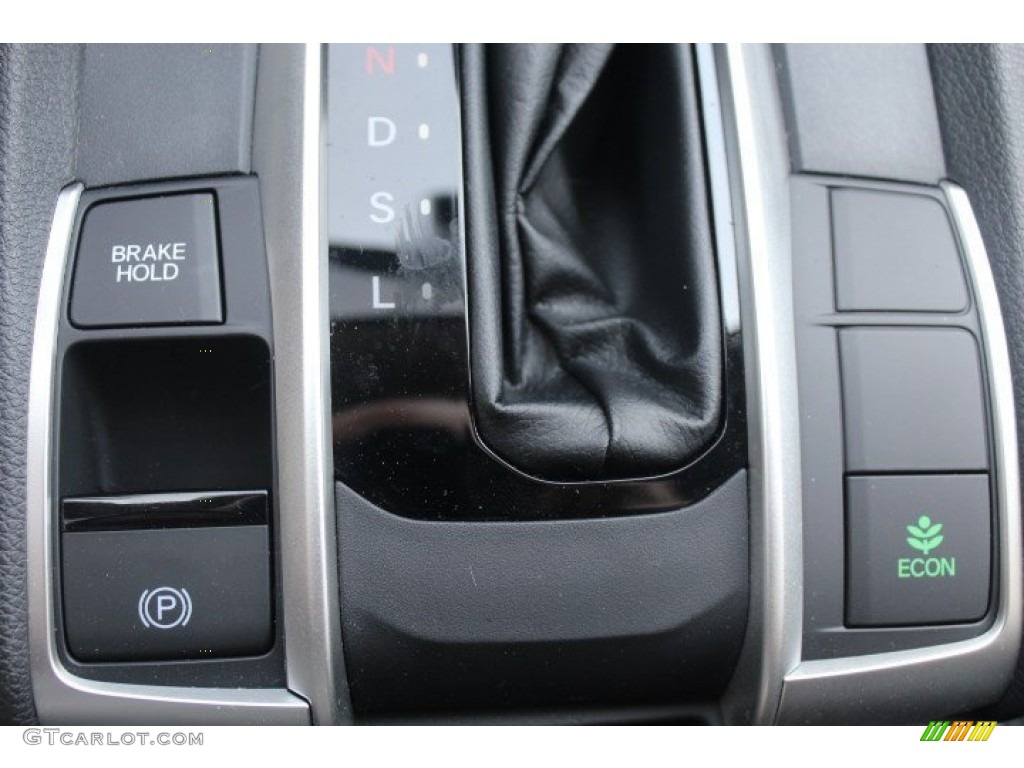 2017 Civic LX Sedan - Modern Steel Metallic / Black photo #20