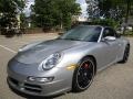 Arctic Silver Metallic - 911 Carrera S Cabriolet Photo No. 1