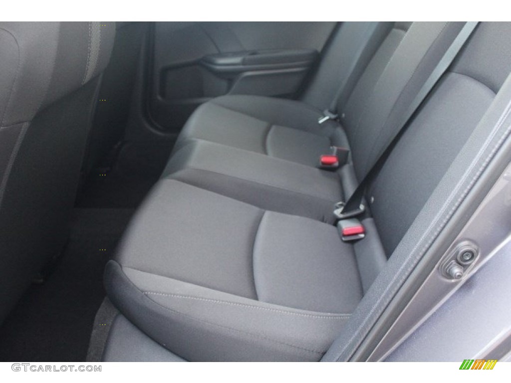 2017 Civic LX Sedan - Modern Steel Metallic / Black photo #24