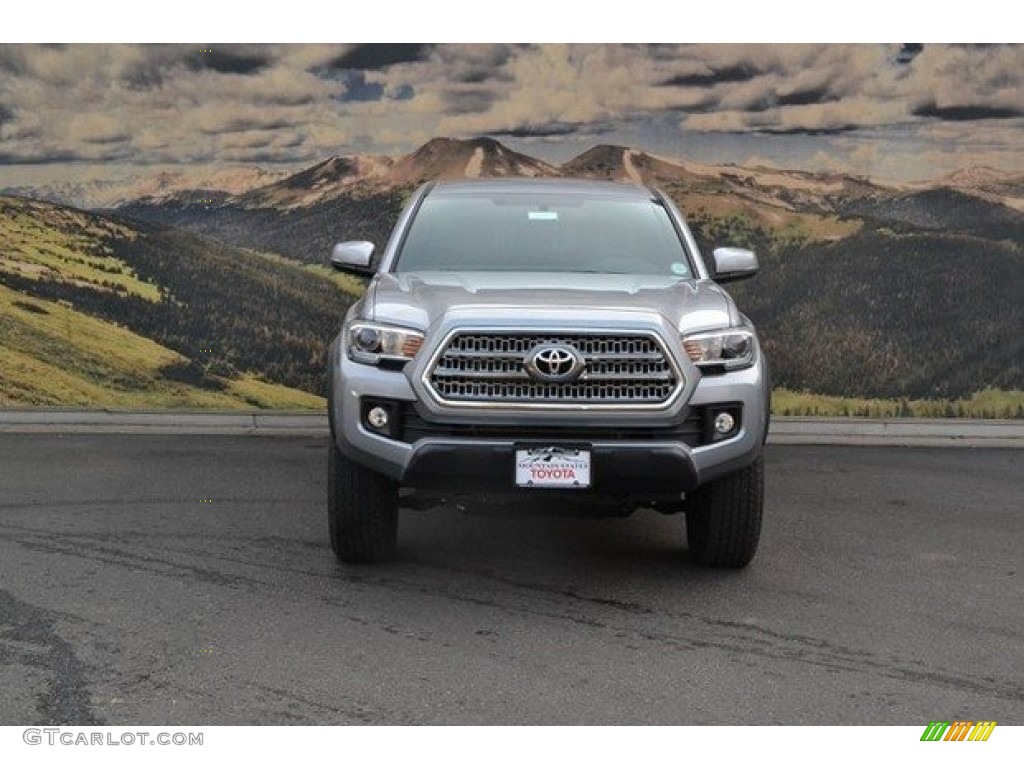 2017 Tacoma TRD Off Road Double Cab 4x4 - Silver Sky Metallic / TRD Graphite photo #2